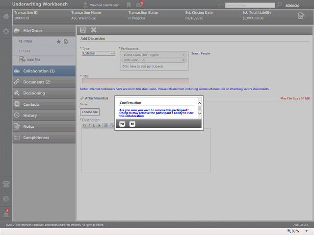 Screen image of this step