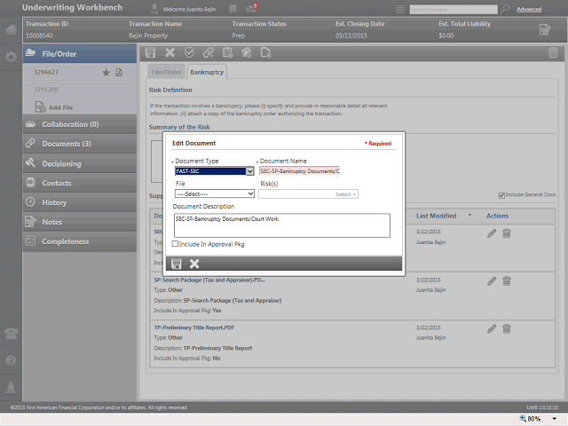 Screen image of this step