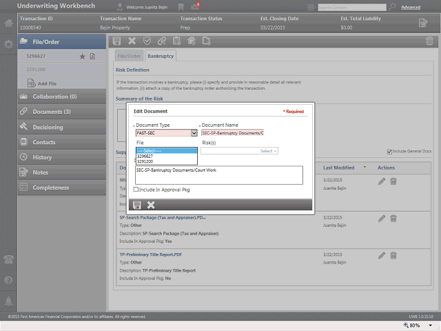 Screen image of this step