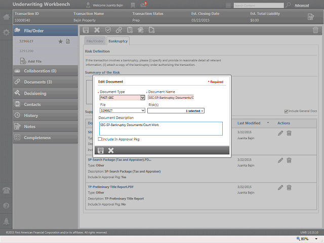 Screen image of this step