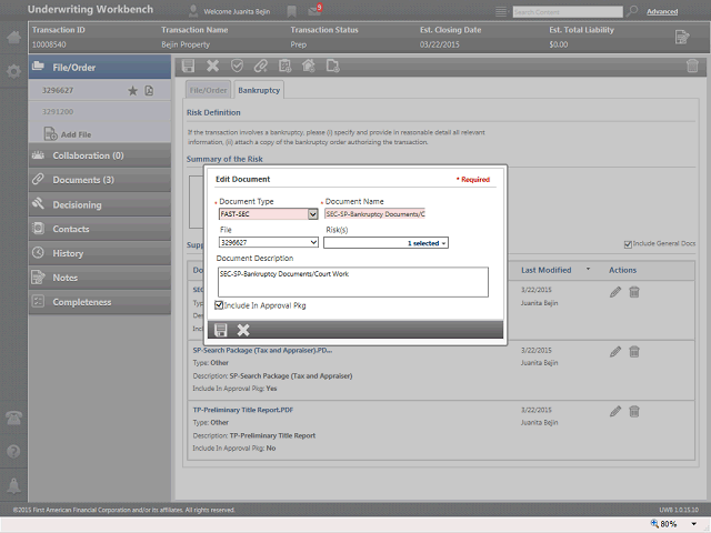Screen image of this step