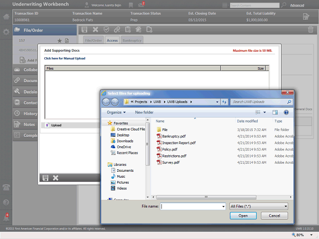 Screen image of this step