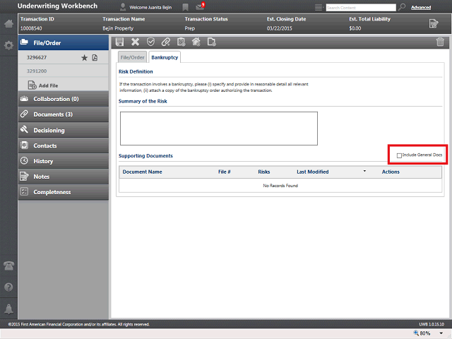 Screen image of this step