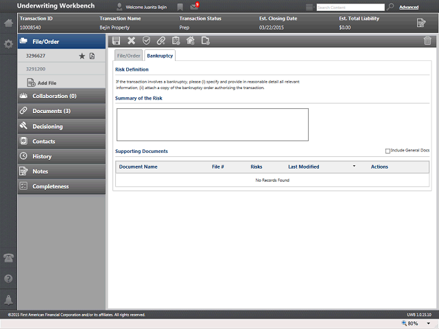 Screen image of this step