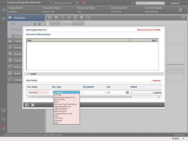 Screen image of this step