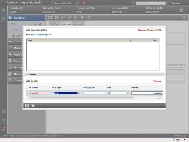 Screen image of this step