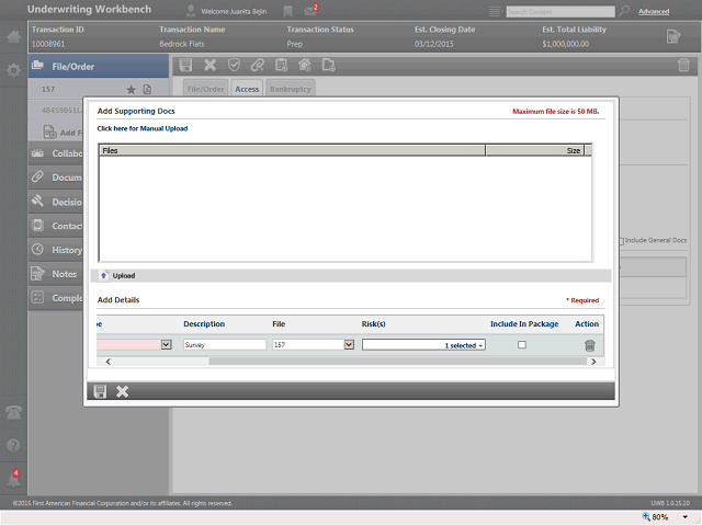 Screen image of this step