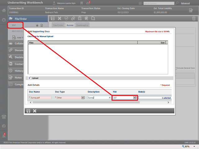 Screen image of this step