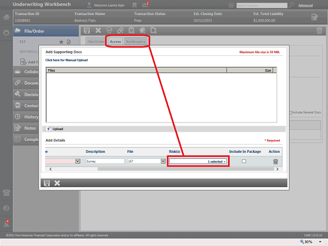 Screen image of this step