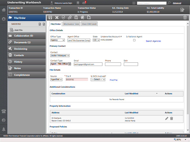 Screen image of this step