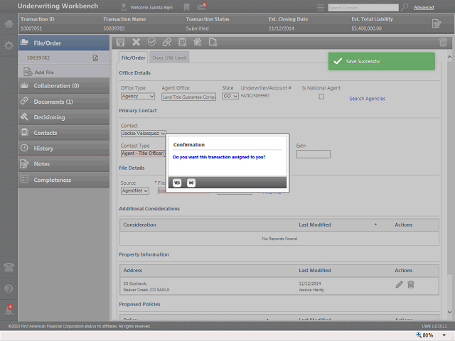 Screen image of this step