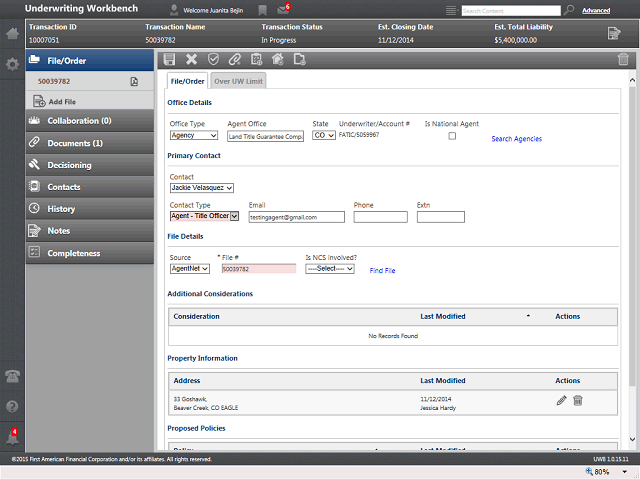 Screen image of this step
