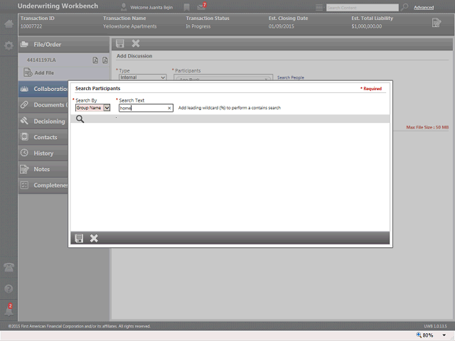Screen image of this step