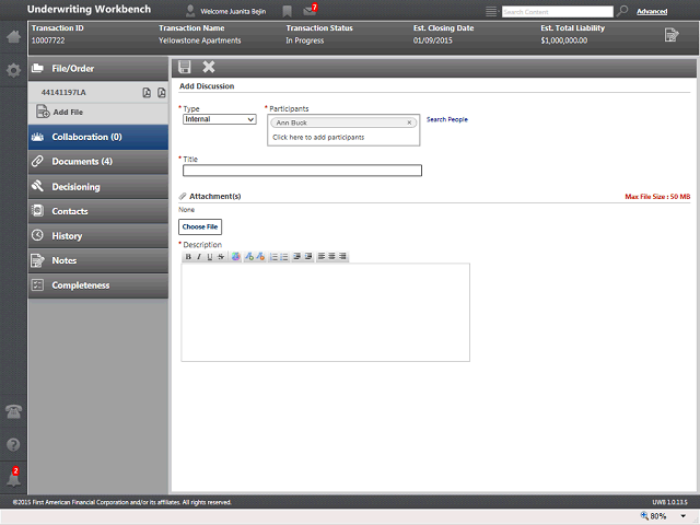 Screen image of this step