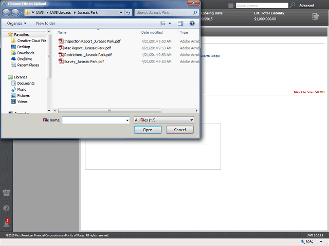 Screen image of this step