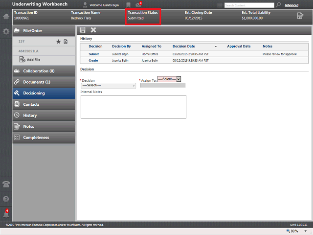 Screen image of this step