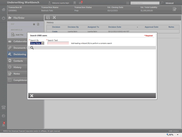 Screen image of this step