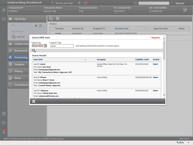 Screen image of this step