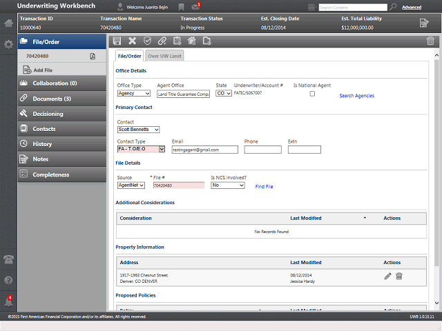 Screen image of this step