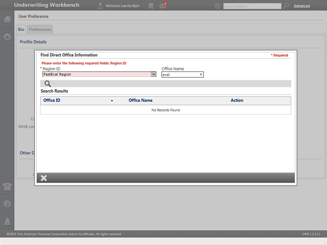 Screen image of this step