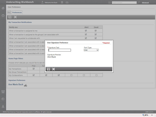 Screen image of this step