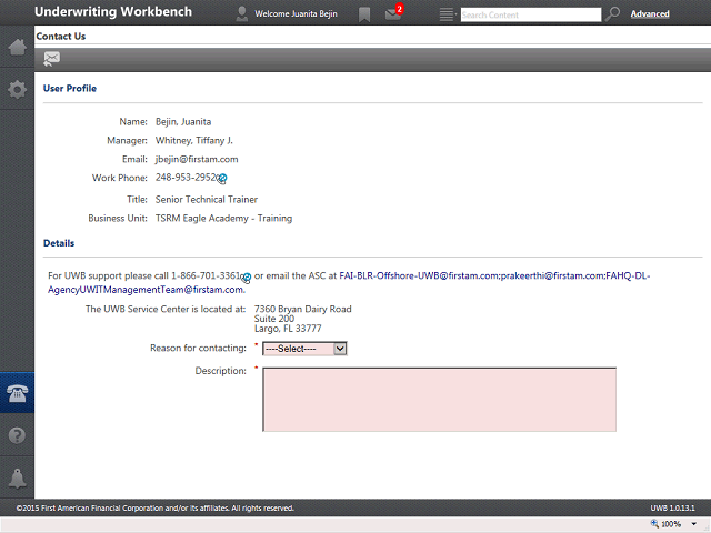 Screen image of this step